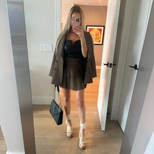 Jimmy Choo Gal 130mm raffia platform sandals